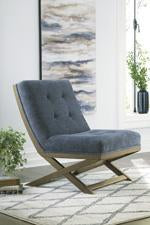 Sidewinder Blue Accent Chair - Lara Furniture