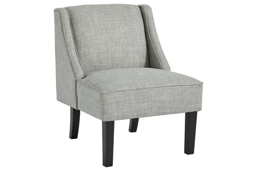 Janesley Teal/Ivory Accent Chair - Lara Furniture