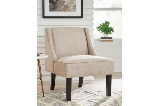 Janesley Beige Accent Chair - Lara Furniture