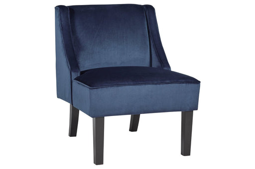 Janesley Navy Accent Chair - Lara Furniture