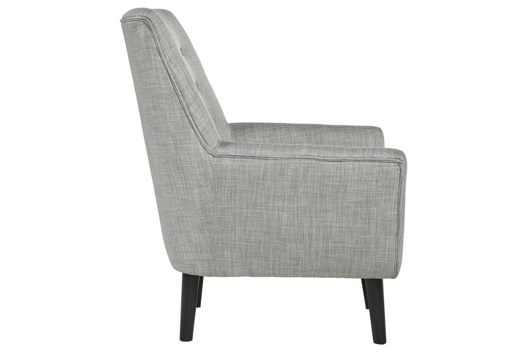 Zossen Gray Accent Chair - Lara Furniture