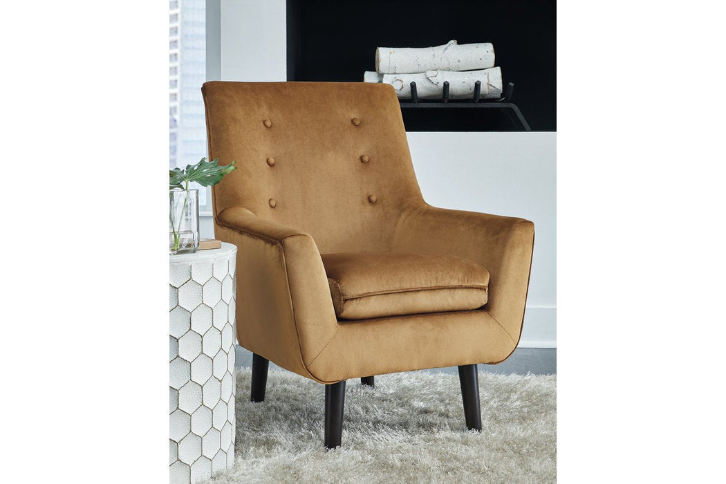 Zossen Amber Accent Chair - Lara Furniture