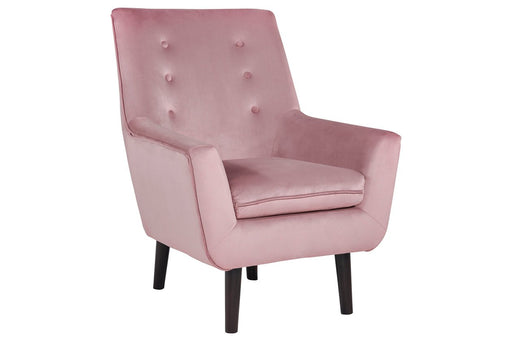 Zossen Pink Accent Chair - Lara Furniture