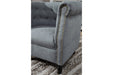 Jacquelyne Slate Blue Accent Chair - Lara Furniture