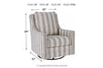 Kambria Ivory/Black Accent Chair - Lara Furniture