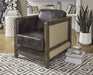 Copeland Brown Accent Chair - Lara Furniture