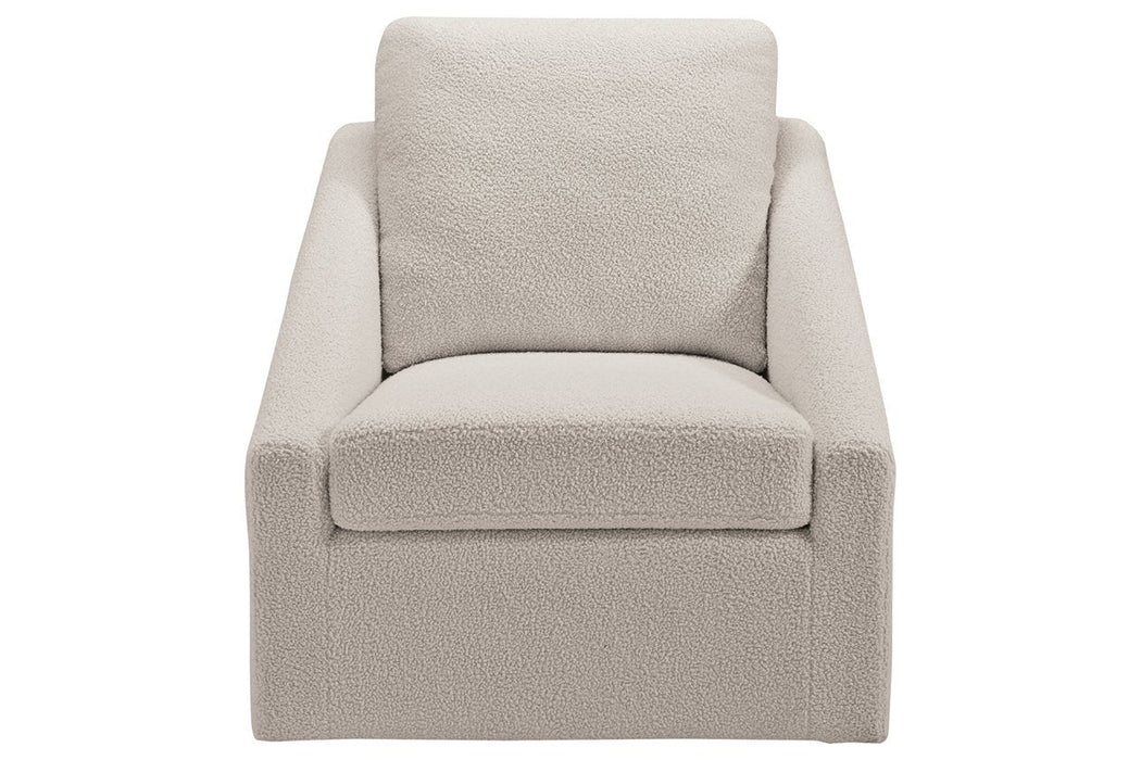 Wysler Cream Accent Chair - Lara Furniture