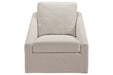 Wysler Cream Accent Chair - Lara Furniture