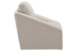 Wysler Cream Accent Chair - Lara Furniture