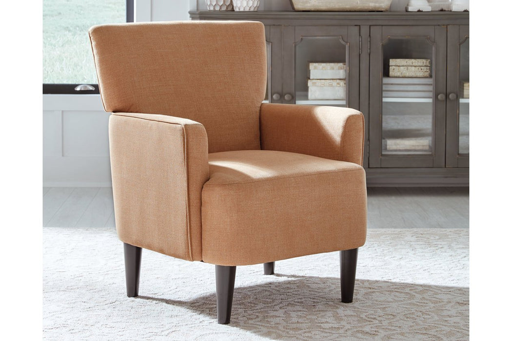 Hansridge Rust Accent Chair - Lara Furniture