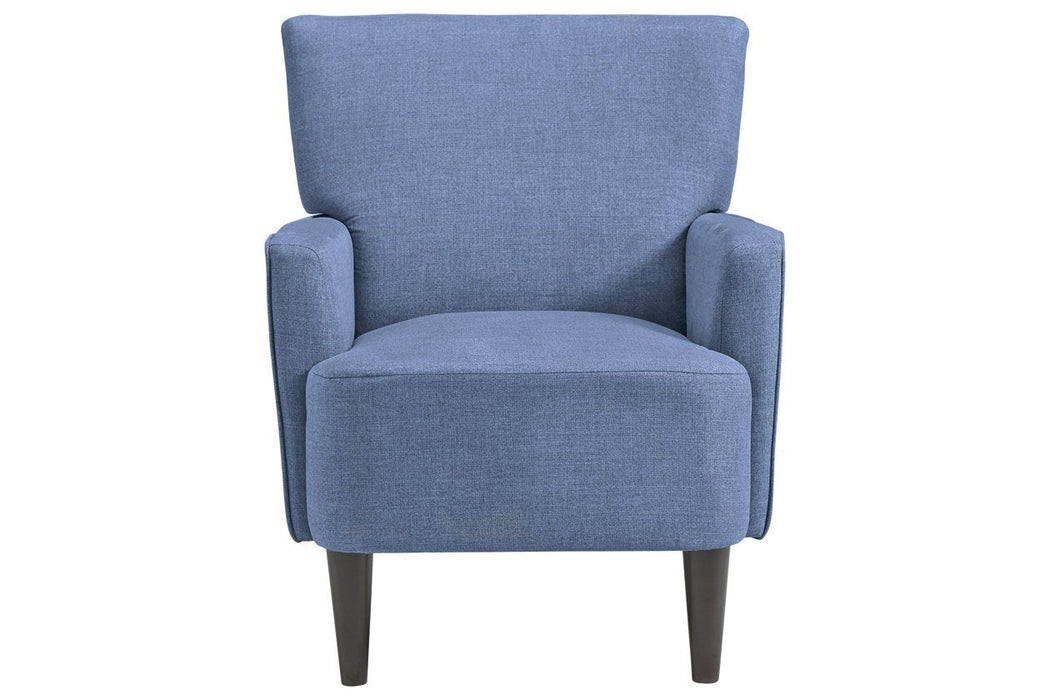 Hansridge Blue Accent Chair - Lara Furniture