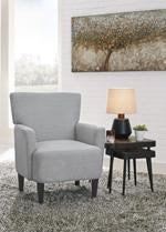 Hansridge Light Gray Accent Chair - Lara Furniture