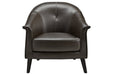 Brickham Dark Brown Accent Chair - Lara Furniture