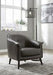 Brickham Dark Brown Accent Chair - Lara Furniture