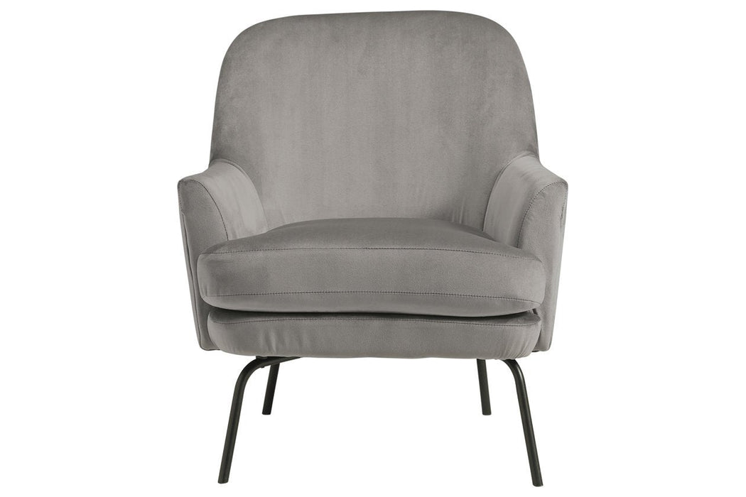 Dericka Steel Accent Chair - Lara Furniture