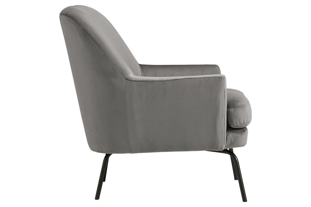 Dericka Steel Accent Chair - Lara Furniture