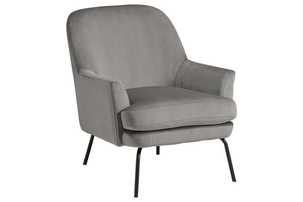 Dericka Steel Accent Chair - Lara Furniture