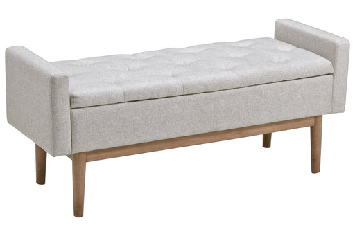 Briarson Beige/Brown Storage Bench - Lara Furniture