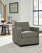 Grona Earth Swivel Accent Chair - Lara Furniture