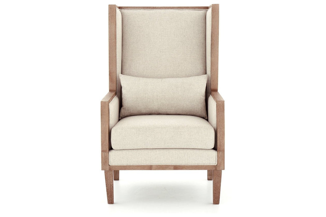 Avila Linen Accent Chair - Lara Furniture