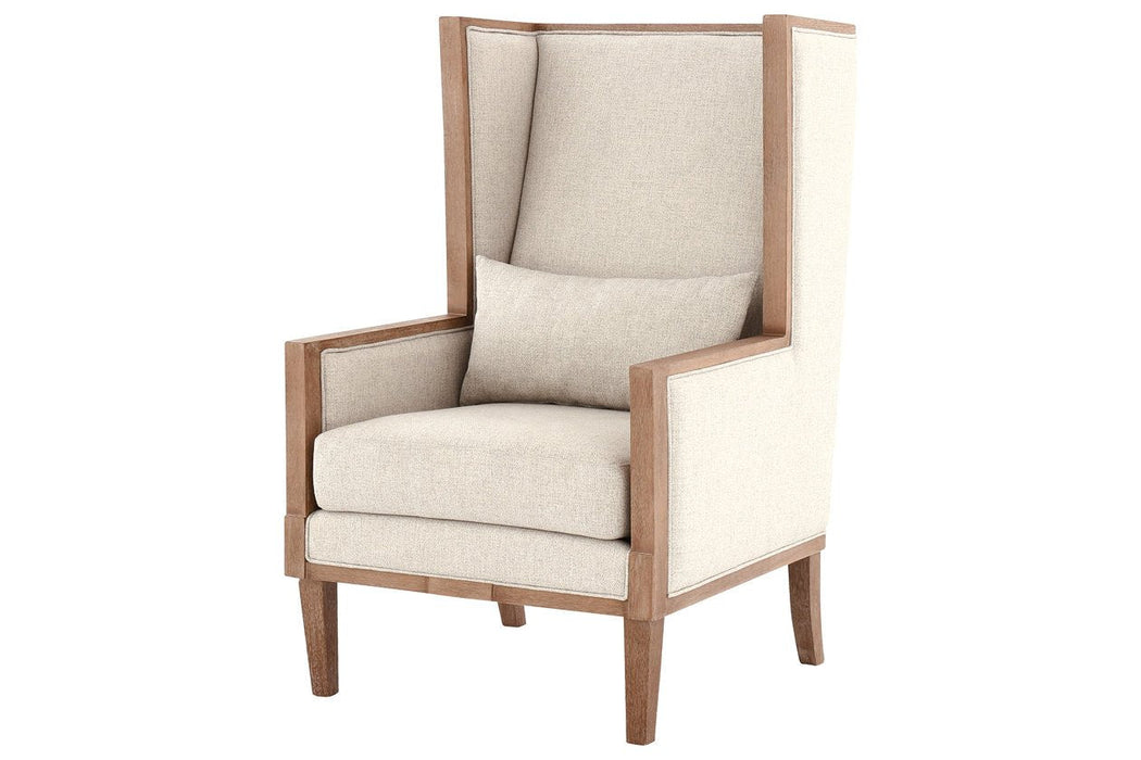 Avila Linen Accent Chair - Lara Furniture