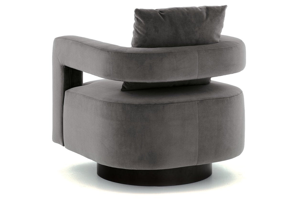 Alcoma Otter Swivel Accent Chair - Lara Furniture