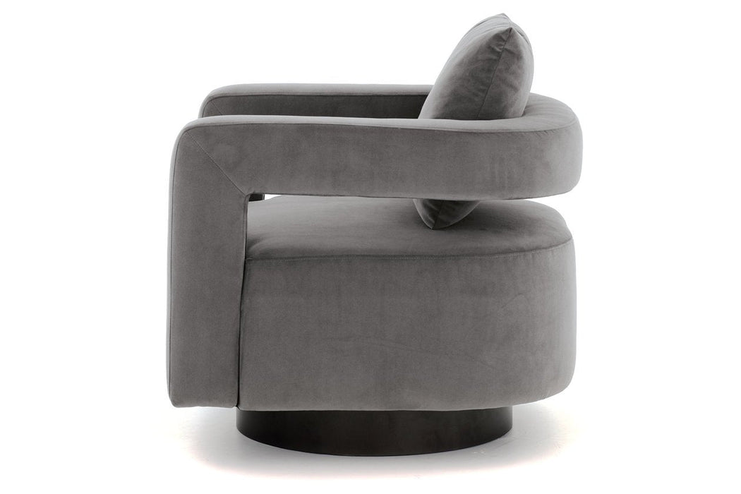 Alcoma Otter Swivel Accent Chair - Lara Furniture