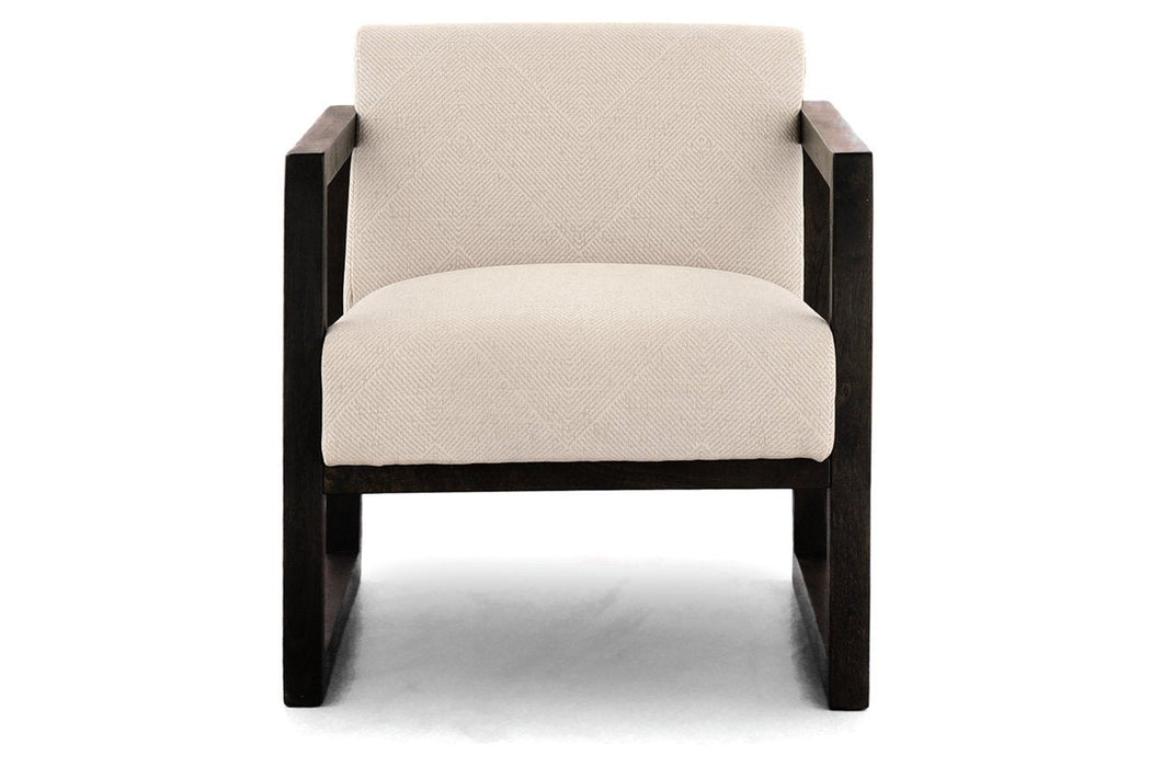 Alarick Cream Accent Chair - Lara Furniture