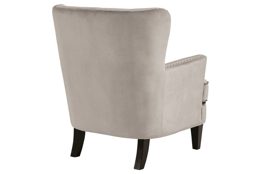 Romansque Beige Accent Chair - Lara Furniture