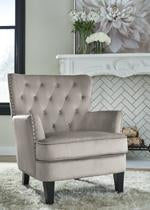 Romansque Beige Accent Chair - Lara Furniture