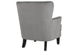 Romansque Gray Accent Chair - Lara Furniture