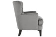 Romansque Gray Accent Chair - Lara Furniture