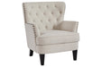 Romansque Beige Accent Chair - Lara Furniture