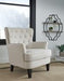 Romansque Beige Accent Chair - Lara Furniture