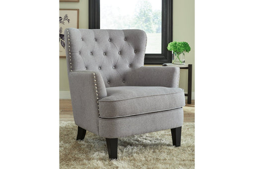 Romansque Gray Accent Chair - Lara Furniture