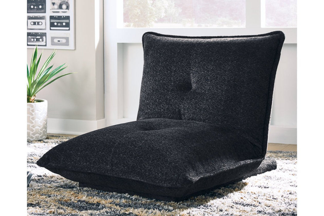 Baxford Charcoal Accent Chair - Lara Furniture