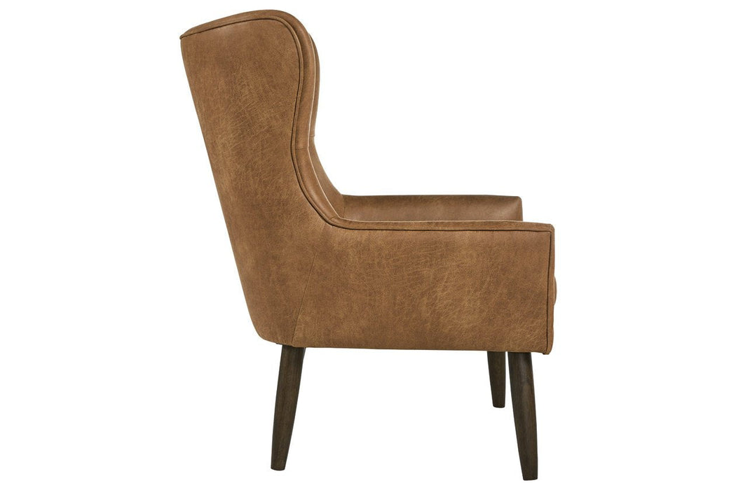 Brentwell Brown Accent Chair - Lara Furniture
