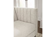 Jeanay Linen Accent Bench - Lara Furniture