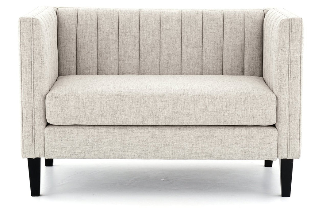 Jeanay Linen Accent Bench - Lara Furniture