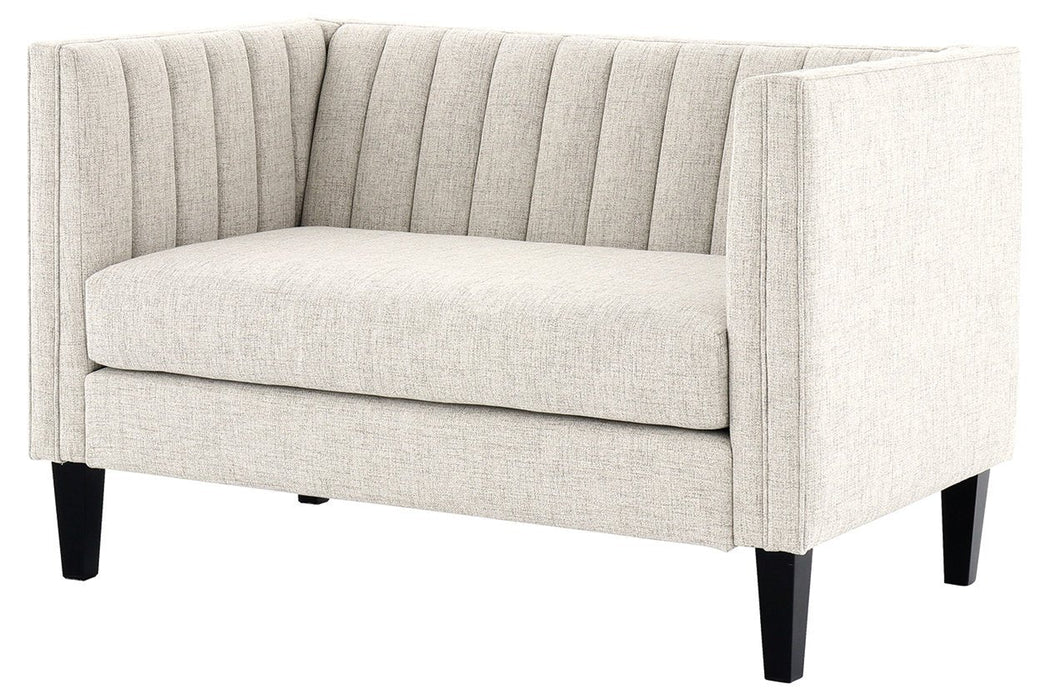 Jeanay Linen Accent Bench - Lara Furniture