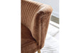 Collbury Cognac Accent Bench - Lara Furniture