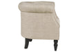 Deaza Beige Accent Chair - Lara Furniture