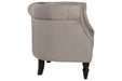 Deaza Taupe Accent Chair - Lara Furniture