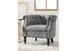 Deaza Gray Accent Chair - Lara Furniture