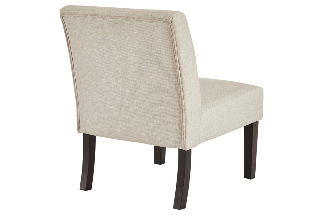 Hughleigh Beige Accent Chair - Lara Furniture