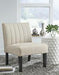 Hughleigh Beige Accent Chair - Lara Furniture