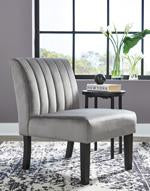 Hughleigh Gray Accent Chair - Lara Furniture