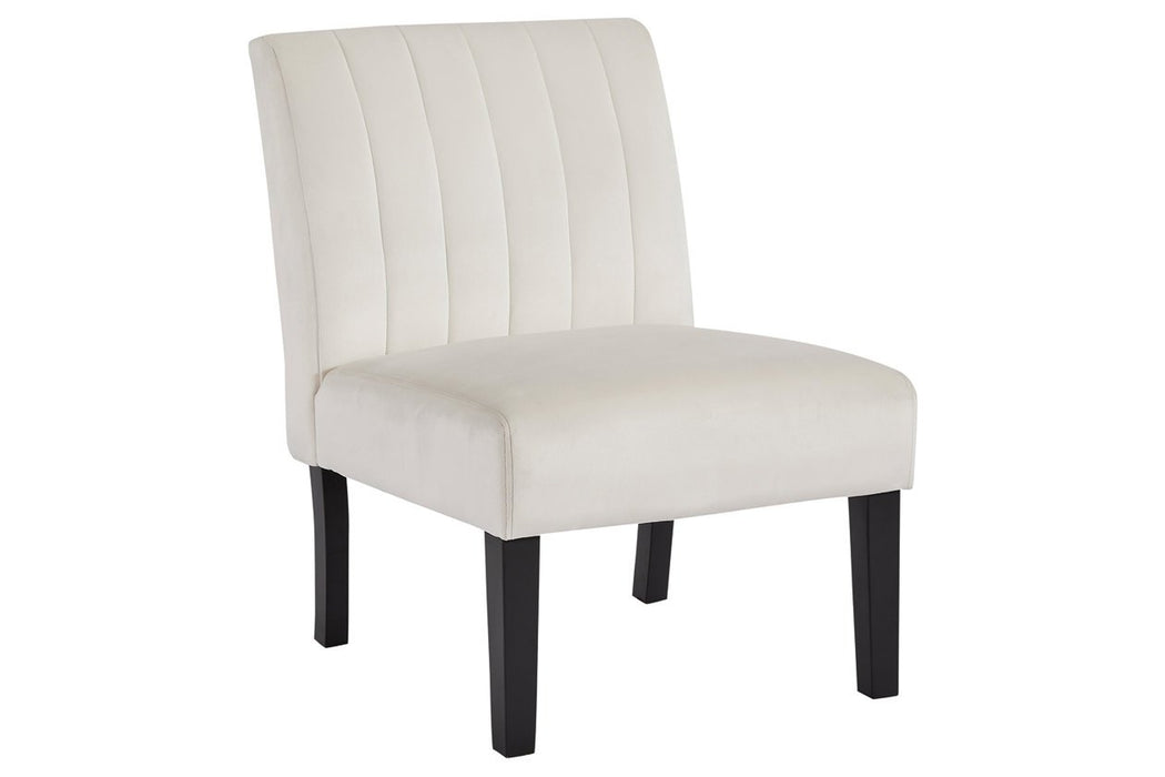 Hughleigh Light Beige Accent Chair - Lara Furniture