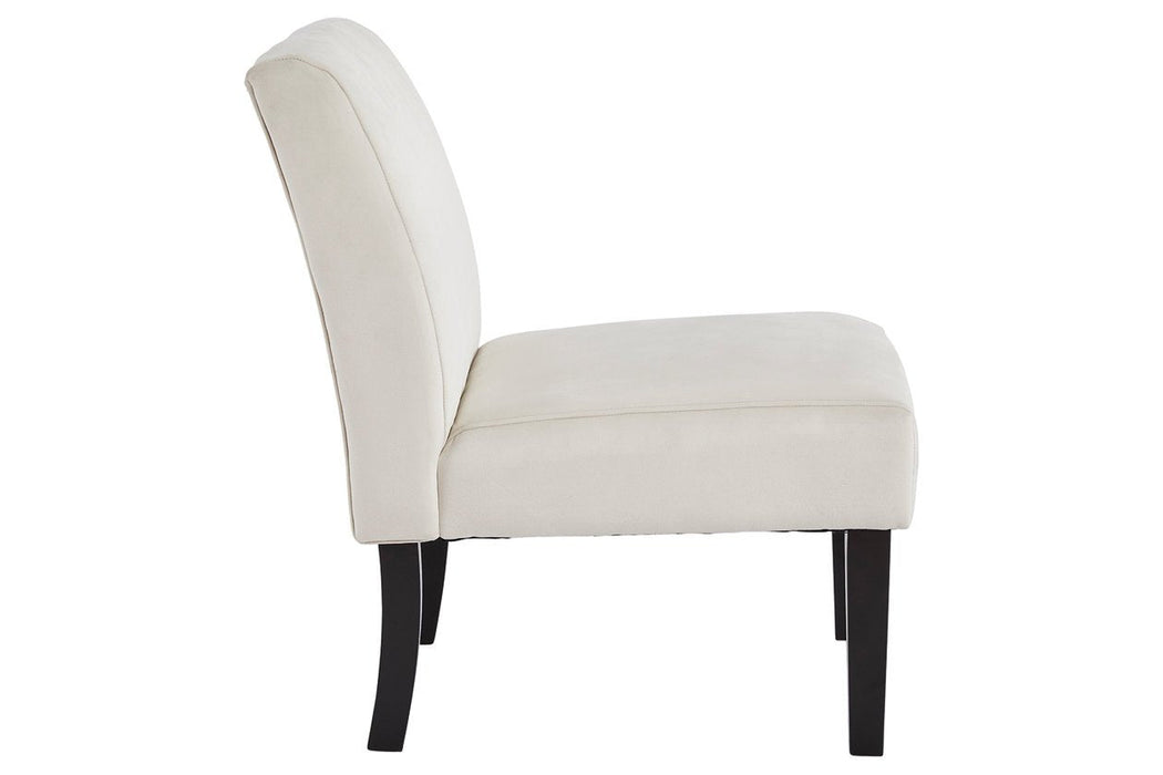 Hughleigh Light Beige Accent Chair - Lara Furniture