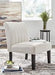 Hughleigh Light Beige Accent Chair - Lara Furniture